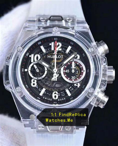 hublot transparent replica|duplicate hublot watches.